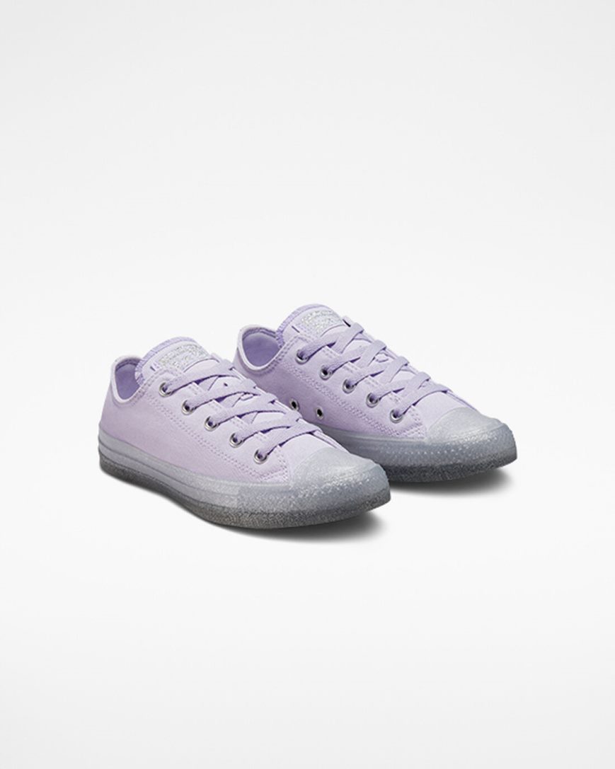 Tenisi Baieti Converse Chuck Taylor All Star Glitter Violet Violet | RO CVOXL972